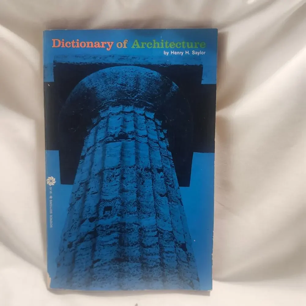 4 Vintage Architecture Books American Building Architectural Construction SH